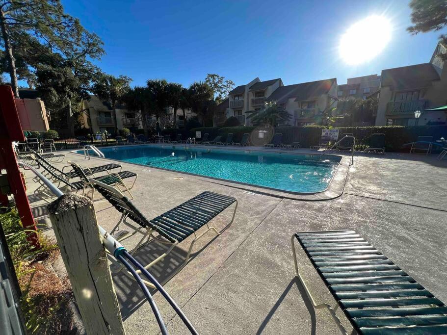 Spacious, Cozy Villa W/Parking In Coligny Villas Hilton Head Island Exteriér fotografie
